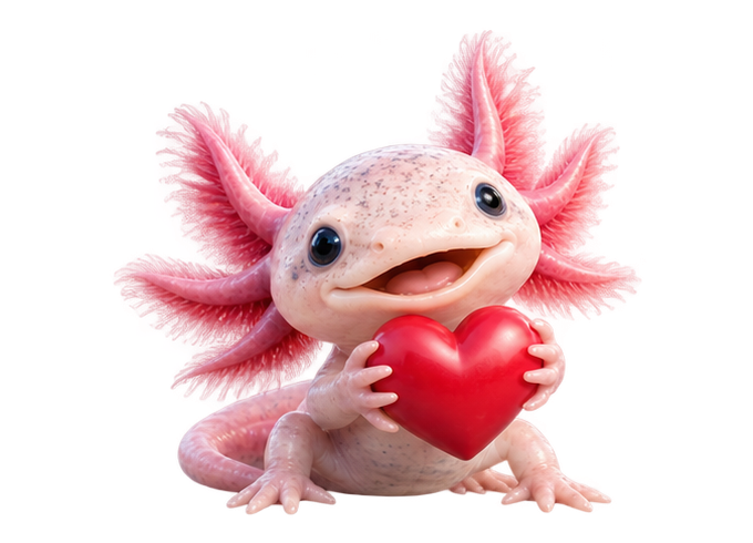 Axolotl, suputnik u učenju